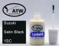 Preview: Suzuki, Satin Black, 1SC: 20ml Lackstift, von ATW Autoteile West.